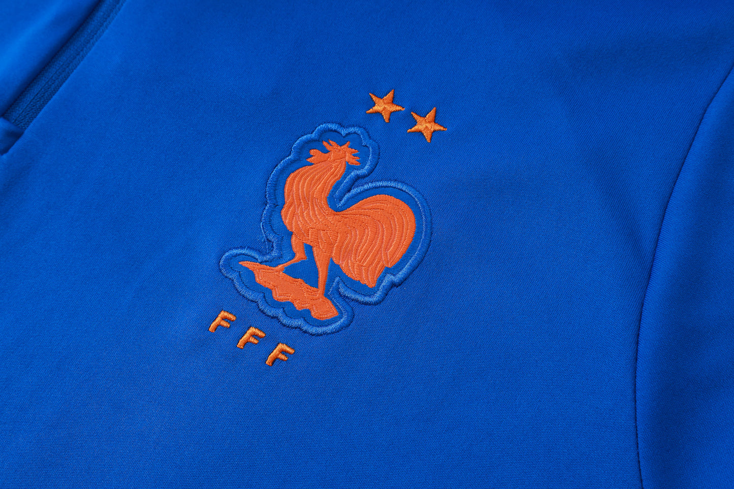 France 1/4 Zip Tracksuit Set - Blue