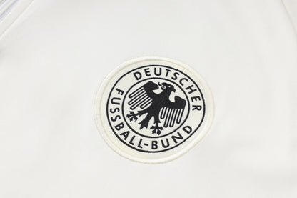 Germany 1/4 Zip Tracksuit Set - Classic White
