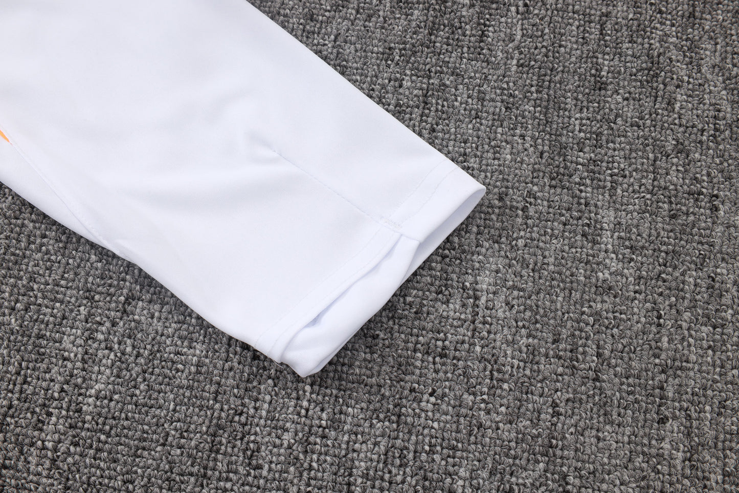 France 1/4 Zip Tracksuit Set - White/Navy