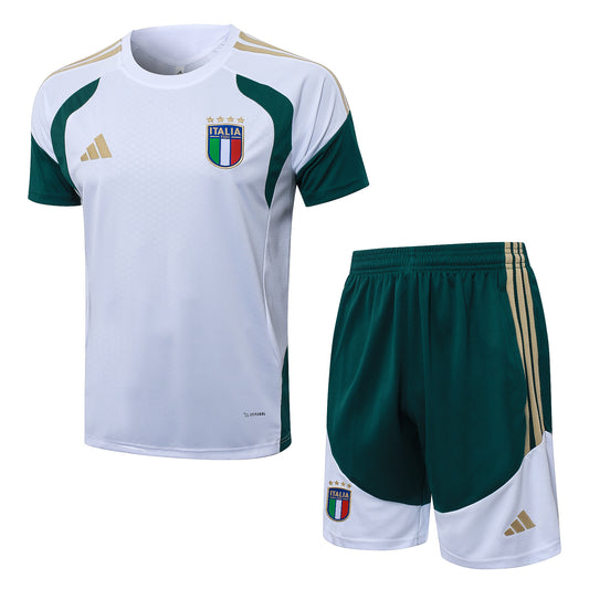 Italy Training Kit  - White/Green