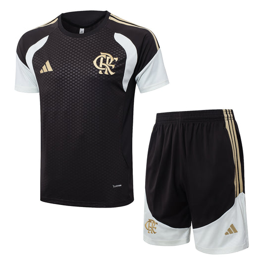 Flamengo Training Kit  - Black/White/Gold