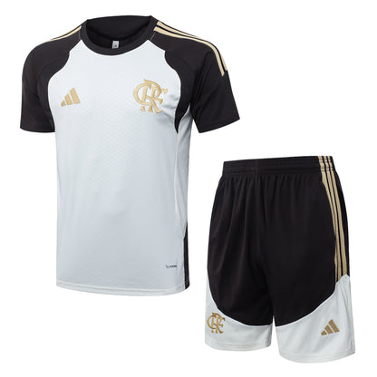 Flamengo Training Kit  - White/Black/Gold