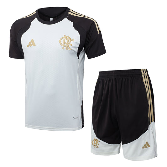 Flamengo Training Kit  - White/Black/Gold