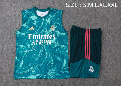 Real Madrid Sleeveless Training Kit - Paradise