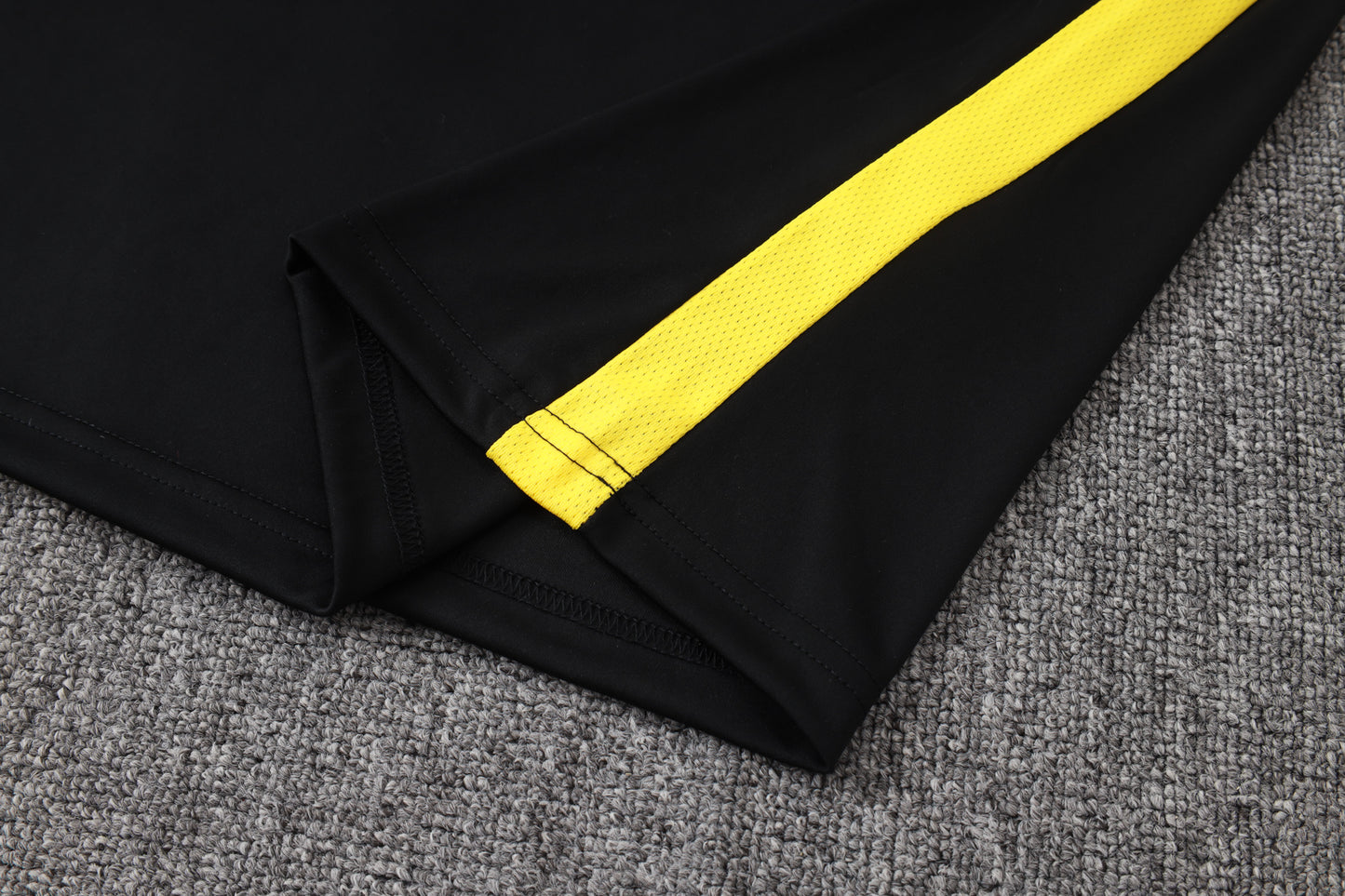 Brazil 1/4 Zip Tracksuit Set - Black/Yellow Jordan