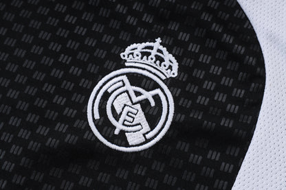 Real Madrid Training Kit  - Black/White/Grey