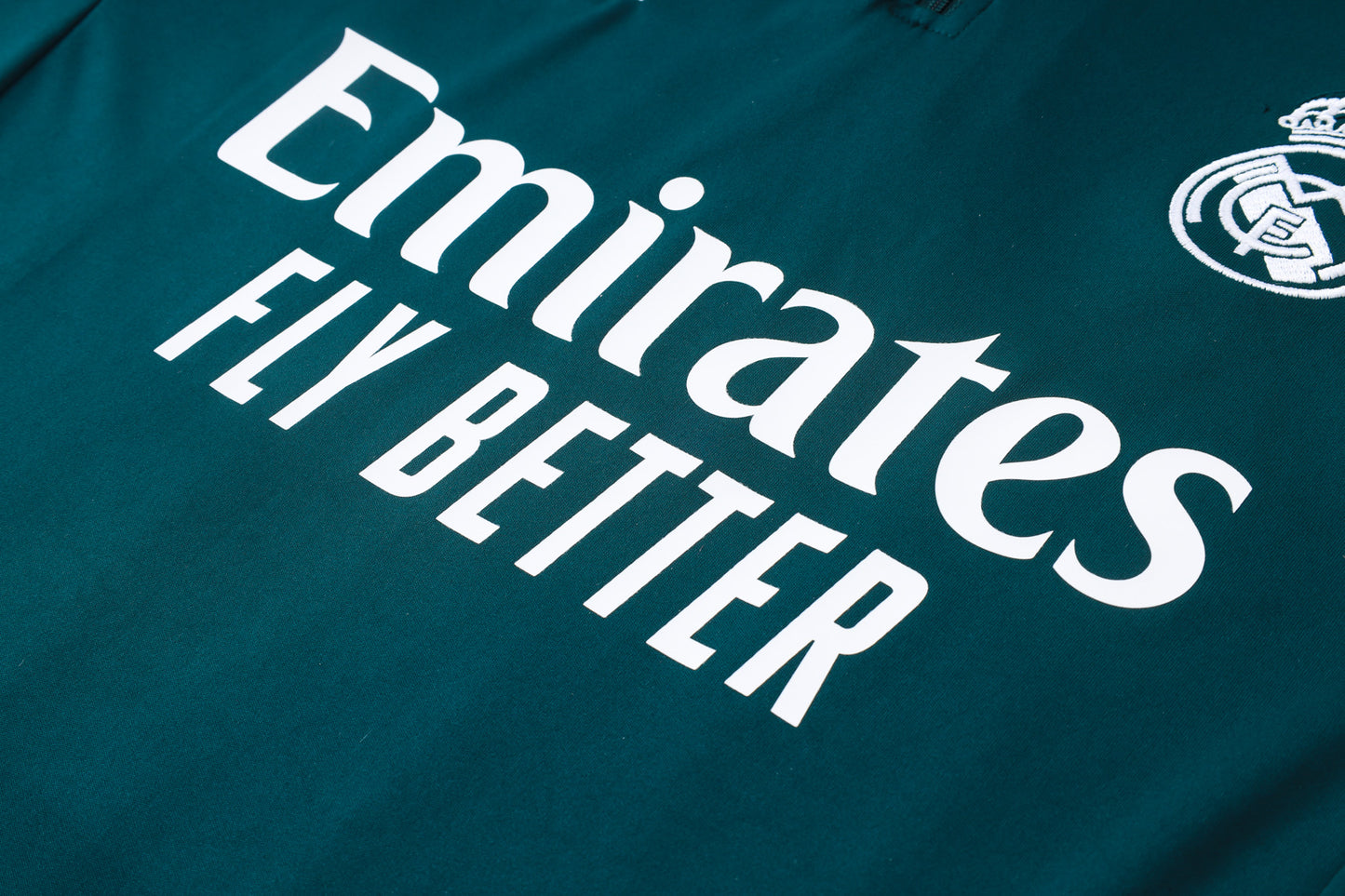 Real Madrid 1/4 Zip Tracksuit Set - Away