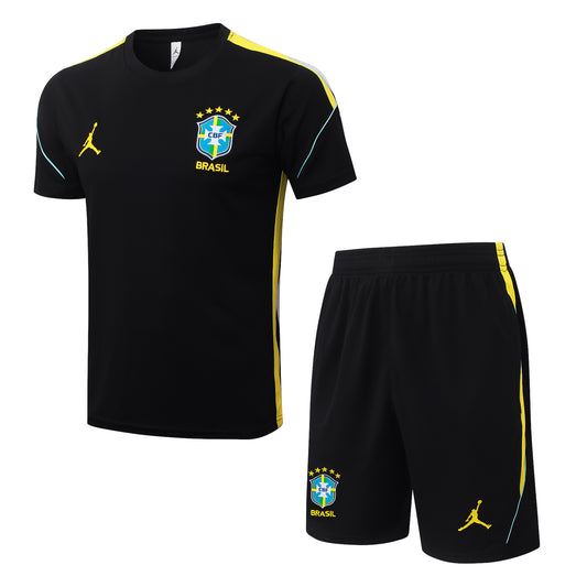 Brazil Training Kit  - Black/Yellow Jordan