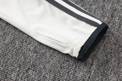 Germany 1/4 Zip Tracksuit Set - Classic White