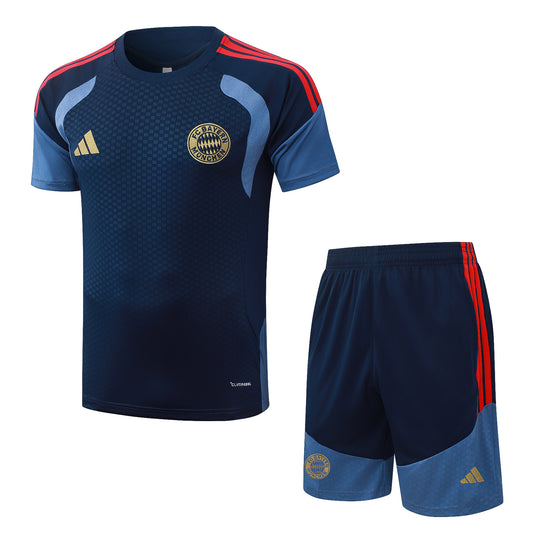 Bayern Munich Training Kit  - Navy/Steel Blue/Red
