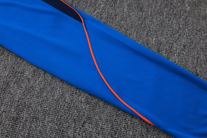 France 1/4 Zip Tracksuit Set - Blue