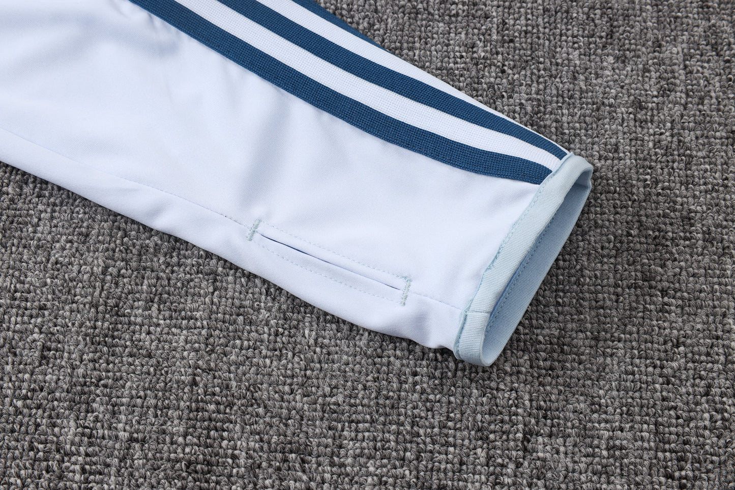Italy 1/4 Zip Tracksuit Set - Classic White/Navy