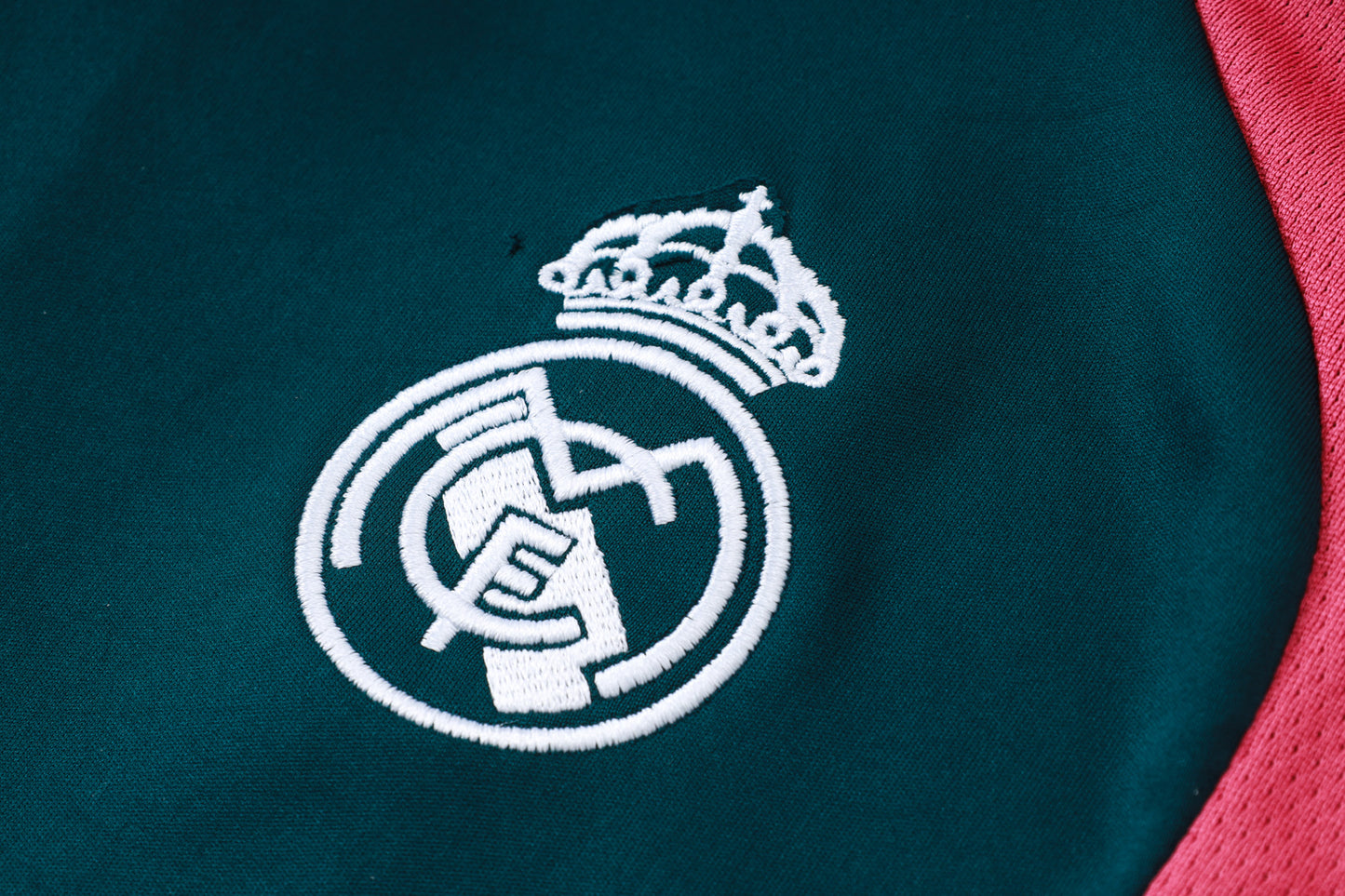 Real Madrid 1/4 Zip Tracksuit Set - Away