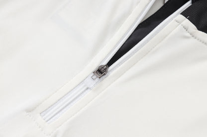 Germany 1/4 Zip Tracksuit Set - Classic White