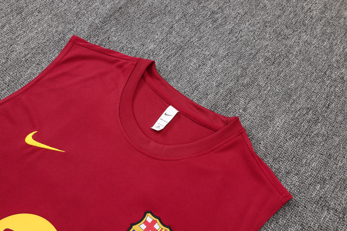 Barcelona Sleeveless Training Kit - Maroon/Navy
