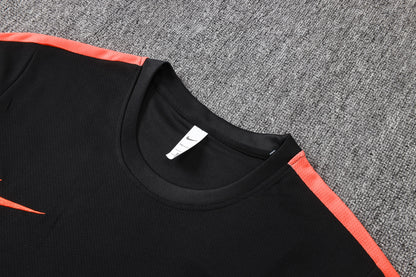 Netherlands Training Kit  - Black/Orange