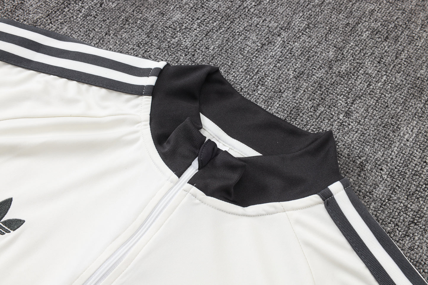 Germany 1/4 Zip Tracksuit Set - Classic White