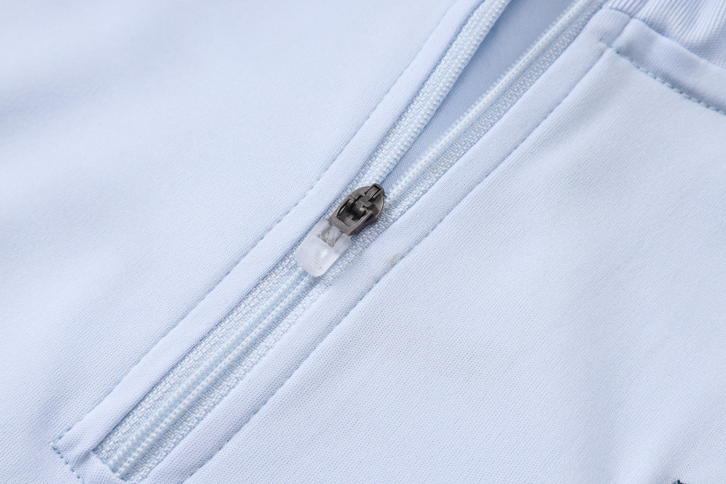 Italy 1/4 Zip Tracksuit Set - Classic White/Navy