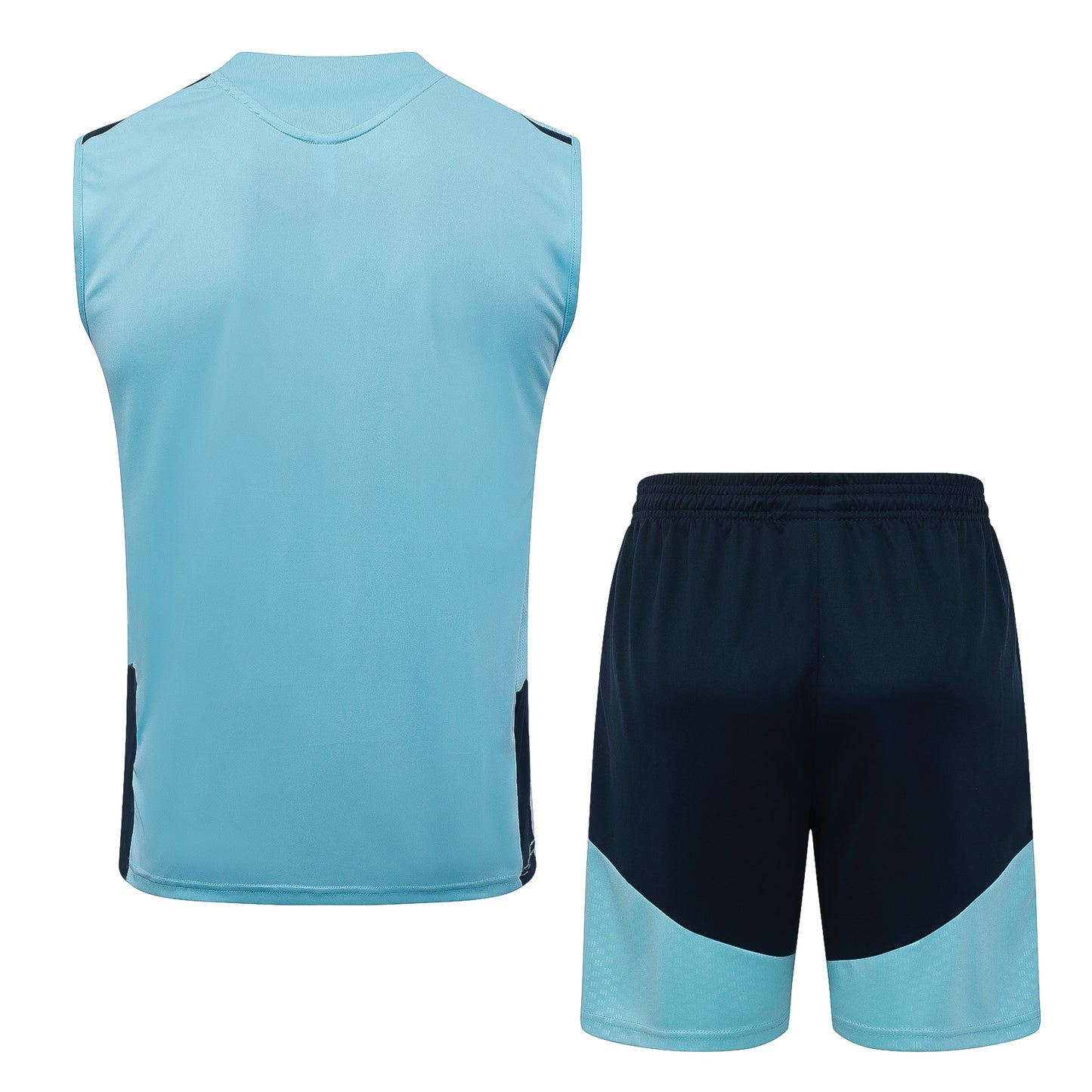 Argentina Sleeveless Training Kit - Light Blue/Navy