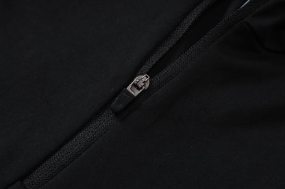 Brazil 1/4 Zip Tracksuit Set - Black/Yellow Jordan