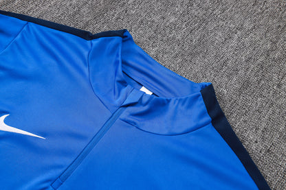 Inter Milan 1/4 Zip Tracksuit Set - Blue/Navy