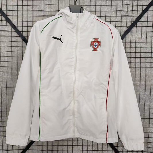 Portugal 2025/26 Windbreaker - White