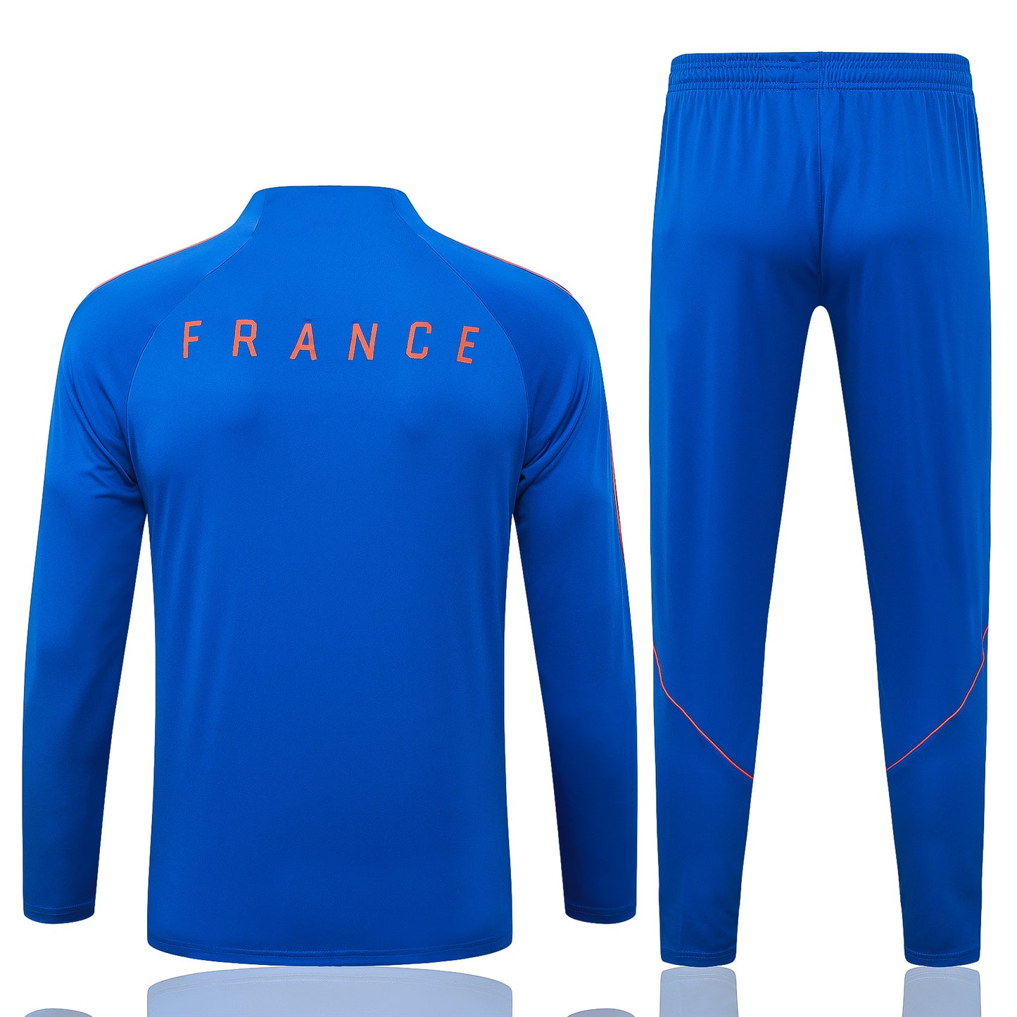 France 1/4 Zip Tracksuit Set - Blue