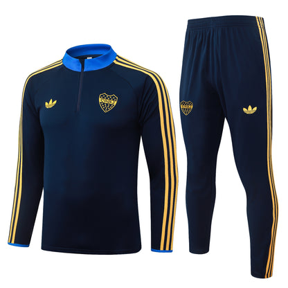 Boca Juniors 1/4 Zip Tracksuit Set - Classic Home