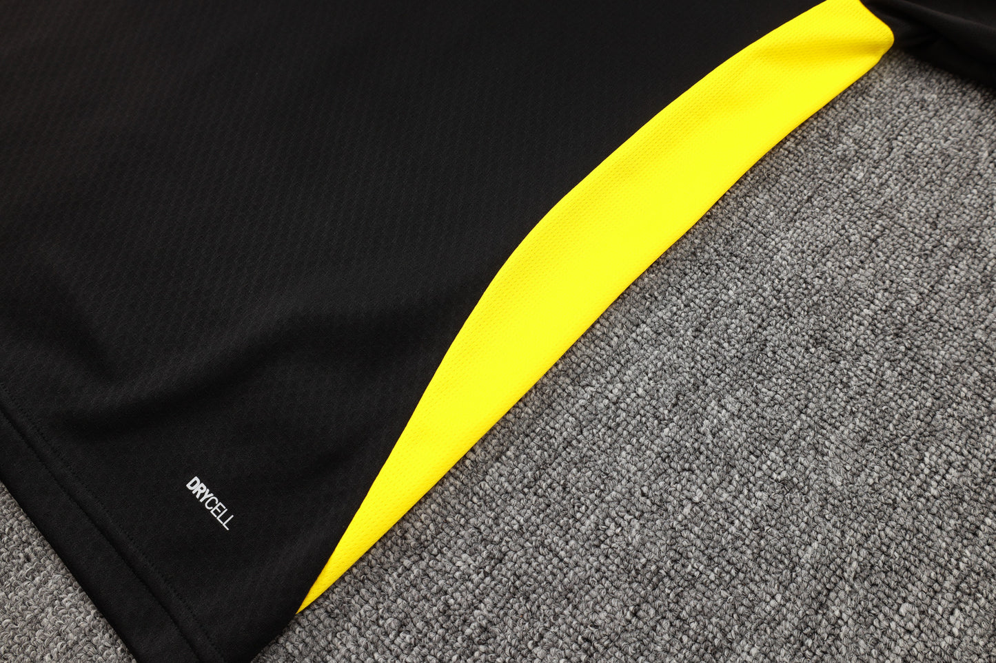 Borussia Dortmund 1/4 Zip Tracksuit Set Black/Yellow