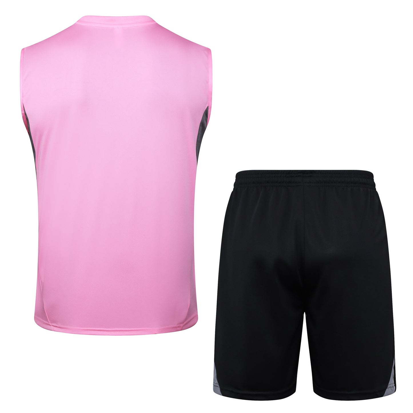 Inter Miami Sleeveless Training Kit - Pink/Grey/Black