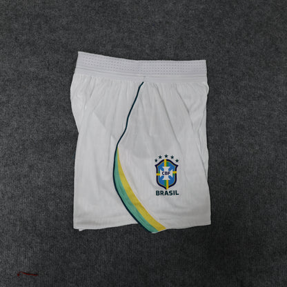 Brazil 2026/27 Shorts - Home (White)