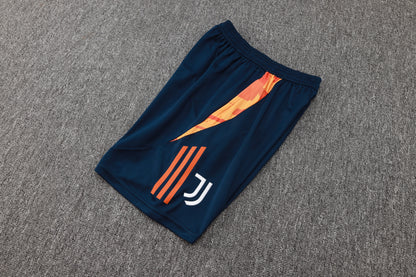 Juventus Training Kit - Orange/Blue/Navy