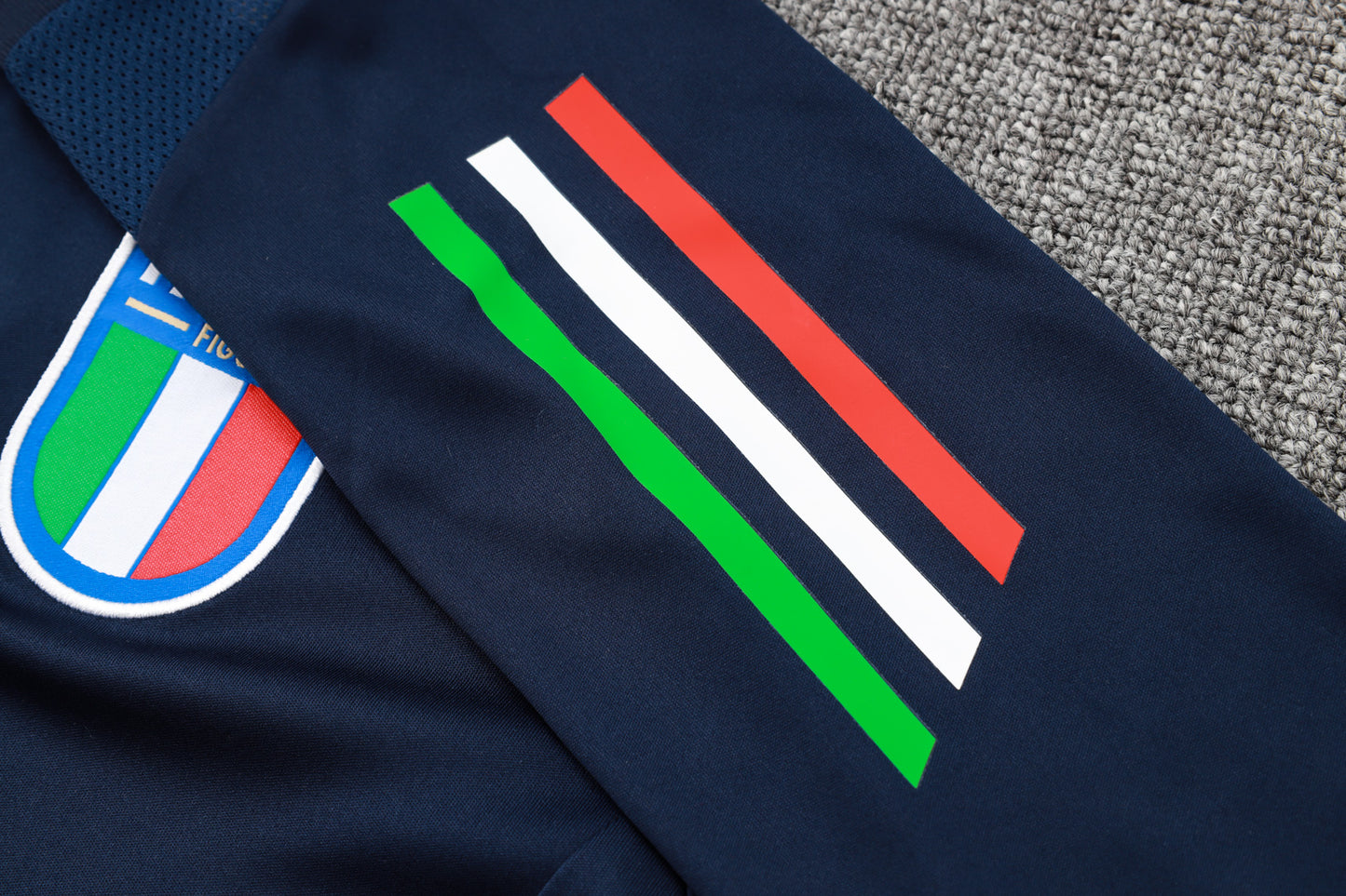 Italy Training Kit (3/4 Pants) - Azure/Navy