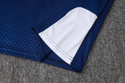 Real Madrid Sleeveless Training Kit - Navy/Gold