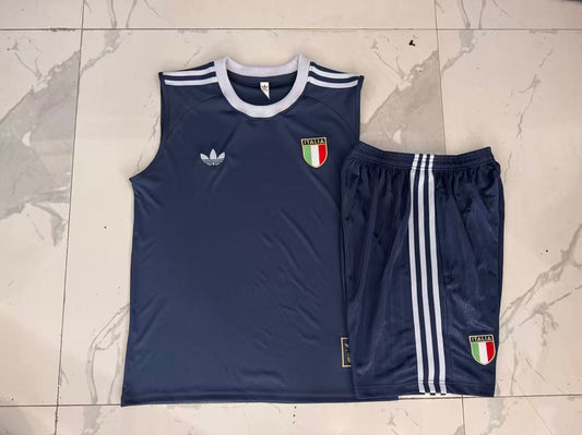 Italy Sleeveless Training Kit - Classic Home