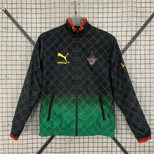 AC Milan 'OFF WHITE' x Puma - Double Sided Windbreaker