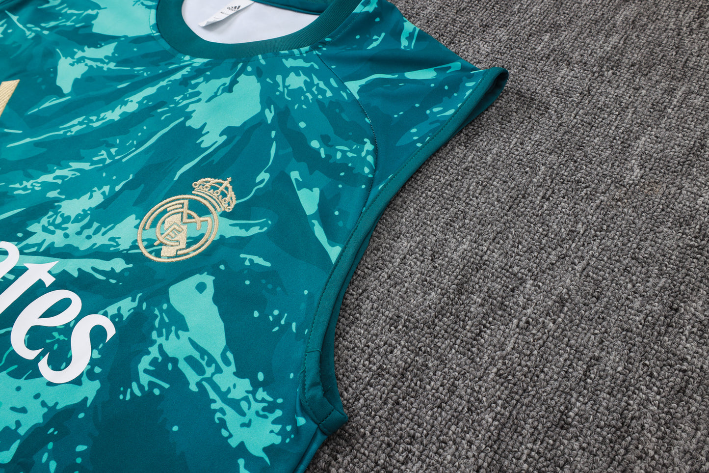 Real Madrid Sleeveless Training Kit - Paradise