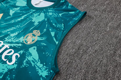 Real Madrid Sleeveless Training Kit - Paradise