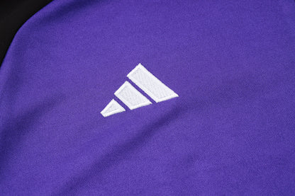 Germany 1/4 Zip Tracksuit Set Purple/Violet/Black