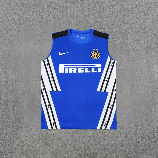 Inter Milan 2025/26 Sleeveless Training - Blue