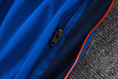 France Sleeveless Training Kit - Blue