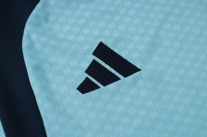 Argentina Sleeveless Training Kit - Light Blue/Navy