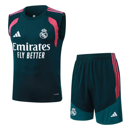 Real Madrid Sleeveless Training Kit - Away