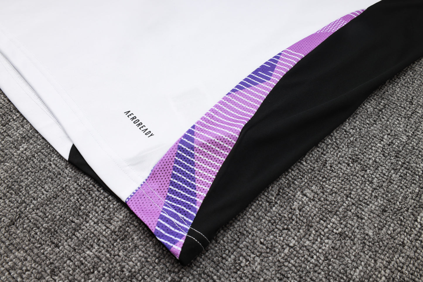 Germany Training Kit (3/4 Pants) - White/Violet/Black