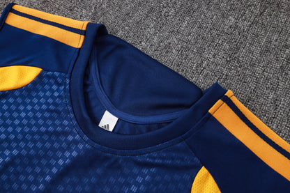 Real Madrid Sleeveless Training Kit - Navy/Gold