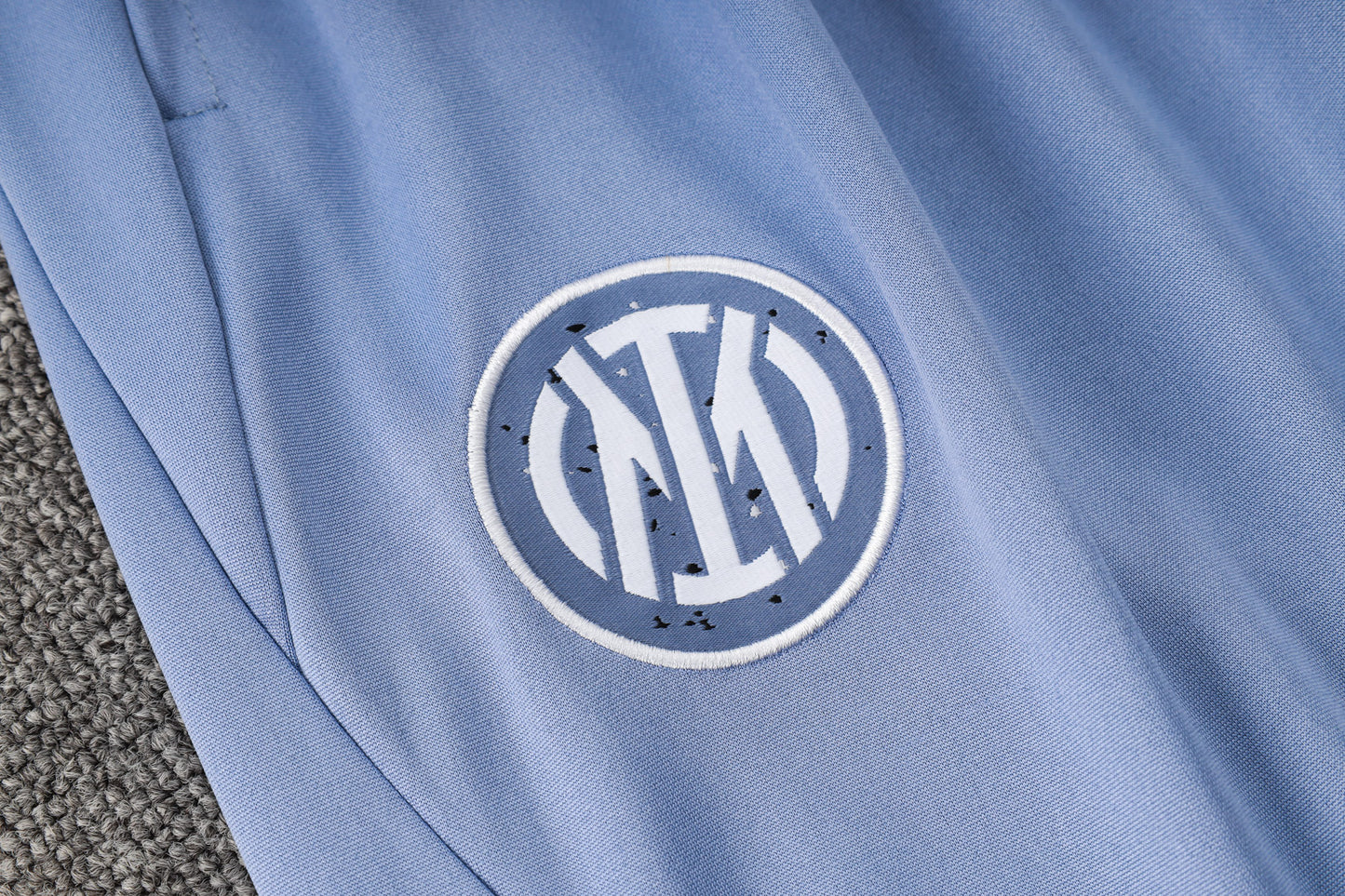 Inter Milan 1/4 Zip Tracksuit Set Baby-Blue/Sienna