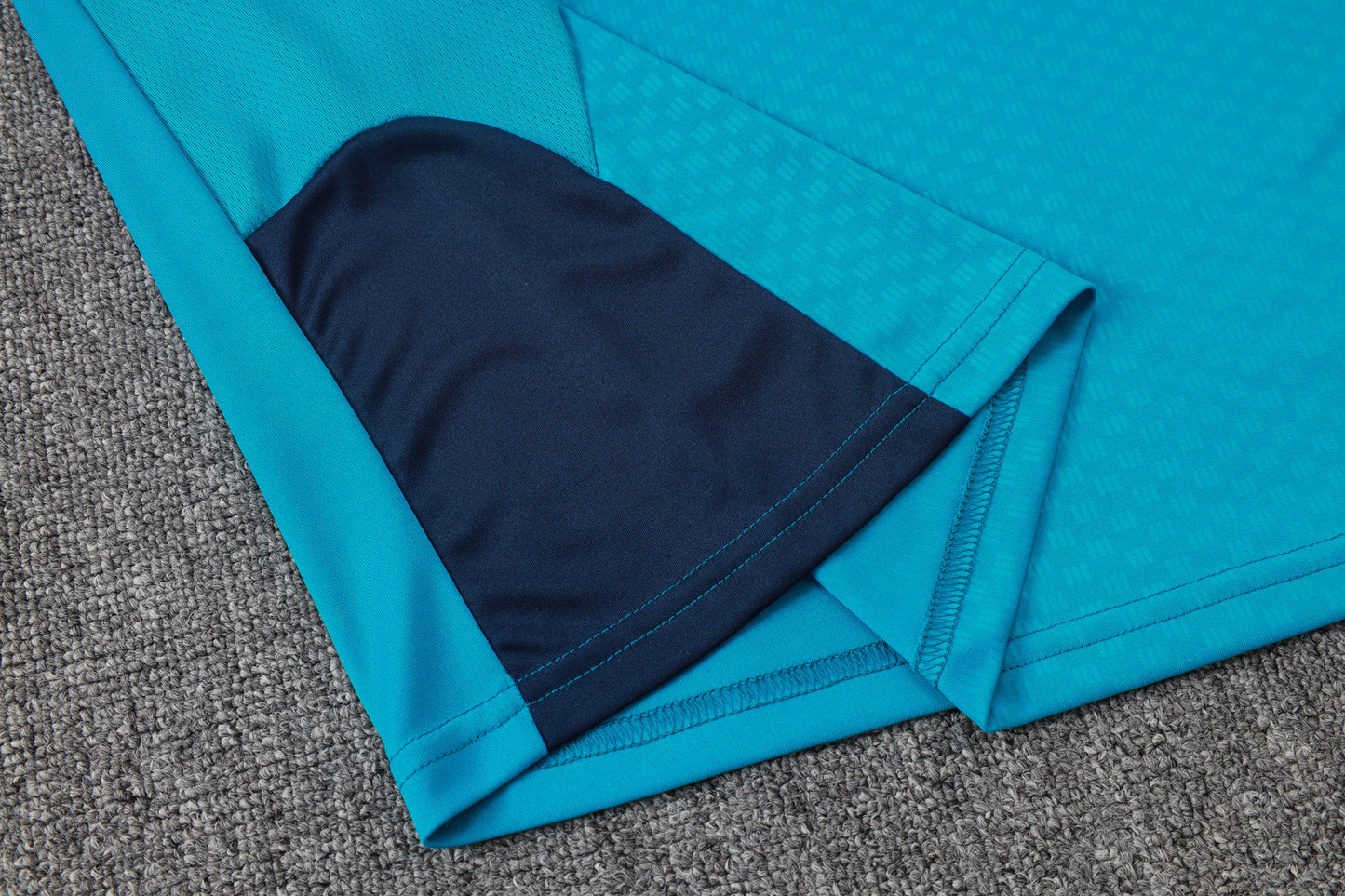 Spain Sleeveless Training Kit - Light Blue/Navy