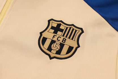 Barcelona 1/4 Zip Tracksuit Set Beige/Blue/Red/Black