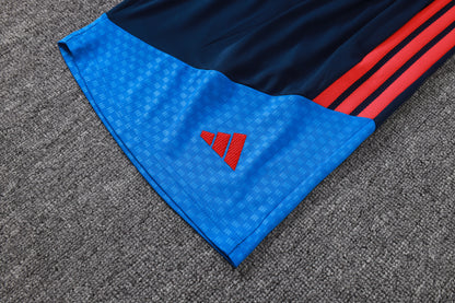 Colombia Sleeveless Training Kit - Navy/Blue