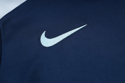 France 1/4 Zip Tracksuit Set Navy/Sky